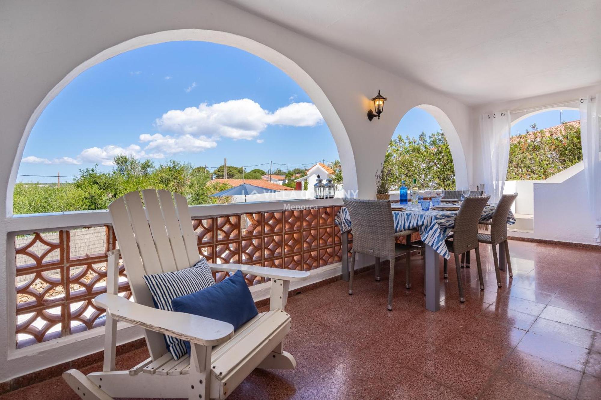 Villa Caterina Cala En Porter  Exteriér fotografie