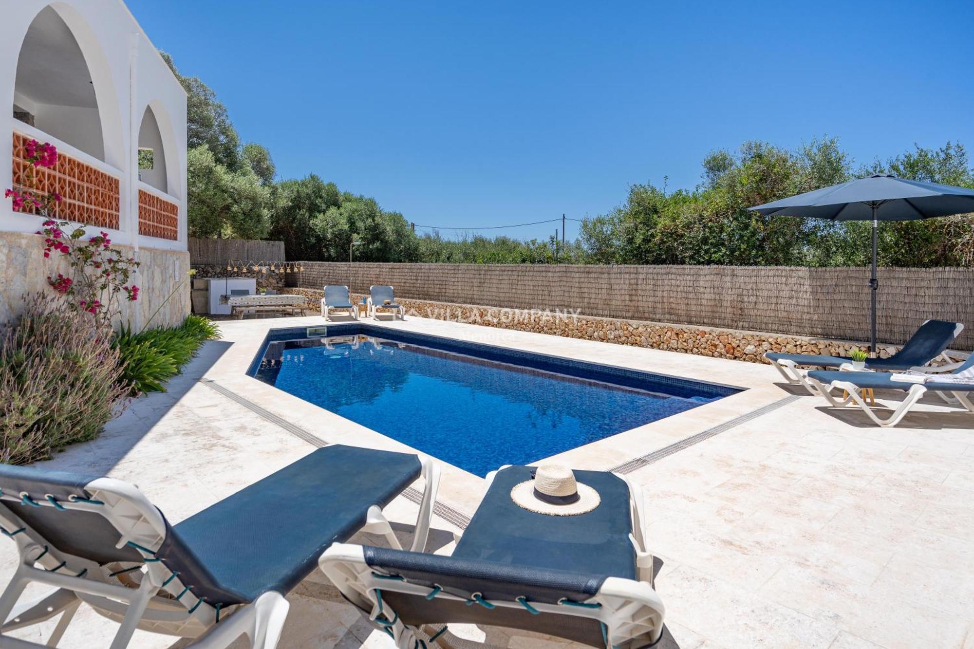 Villa Caterina Cala En Porter  Exteriér fotografie