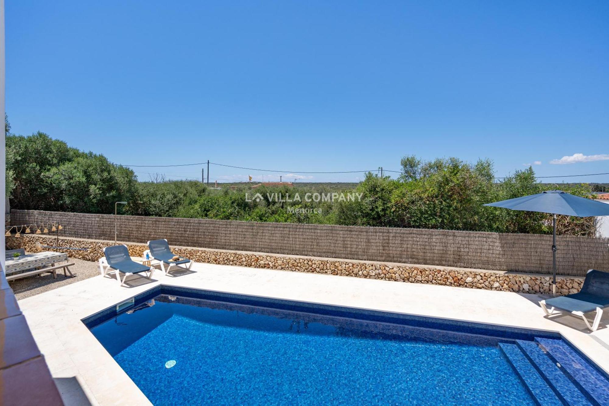 Villa Caterina Cala En Porter  Exteriér fotografie