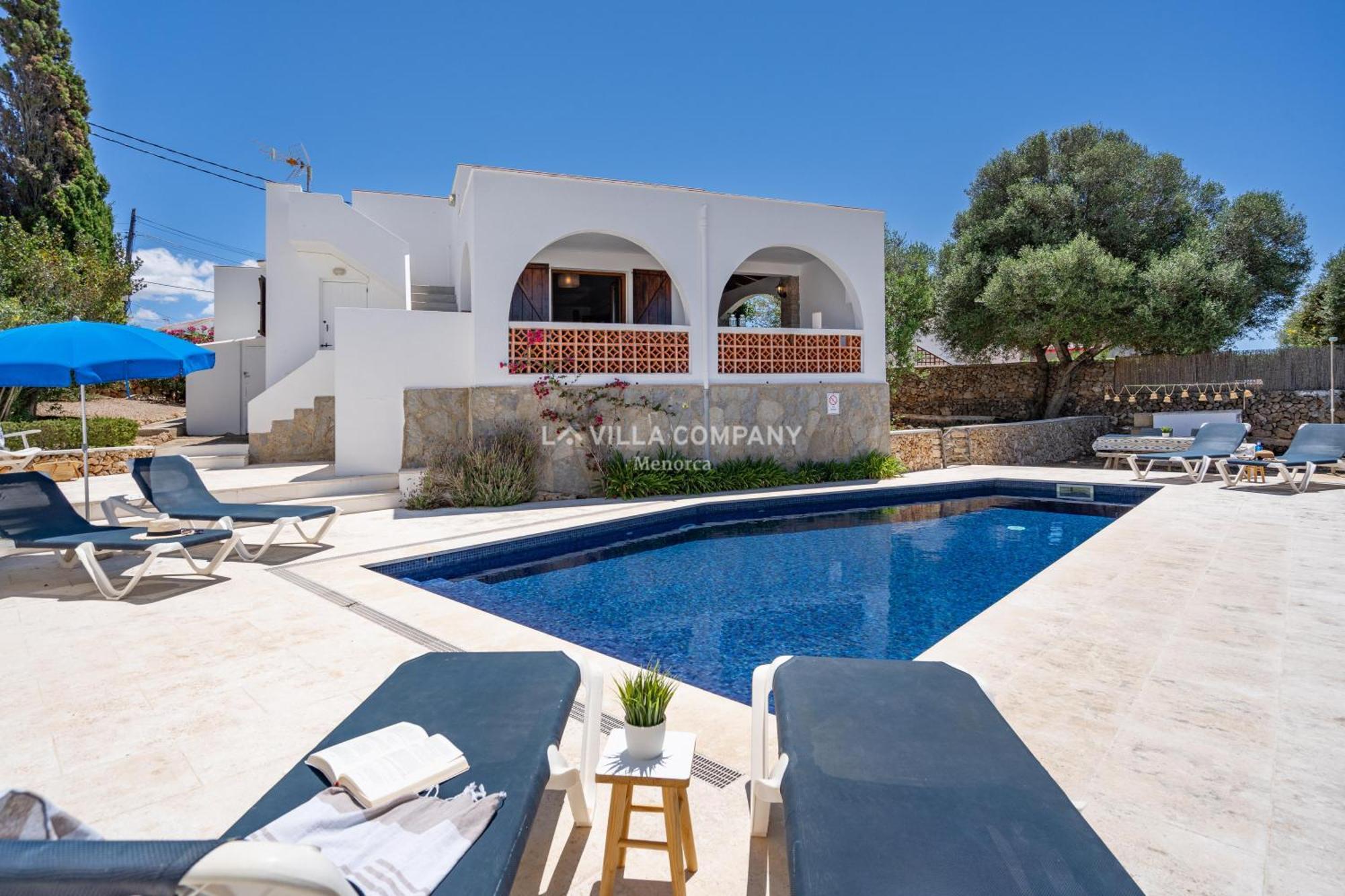 Villa Caterina Cala En Porter  Exteriér fotografie