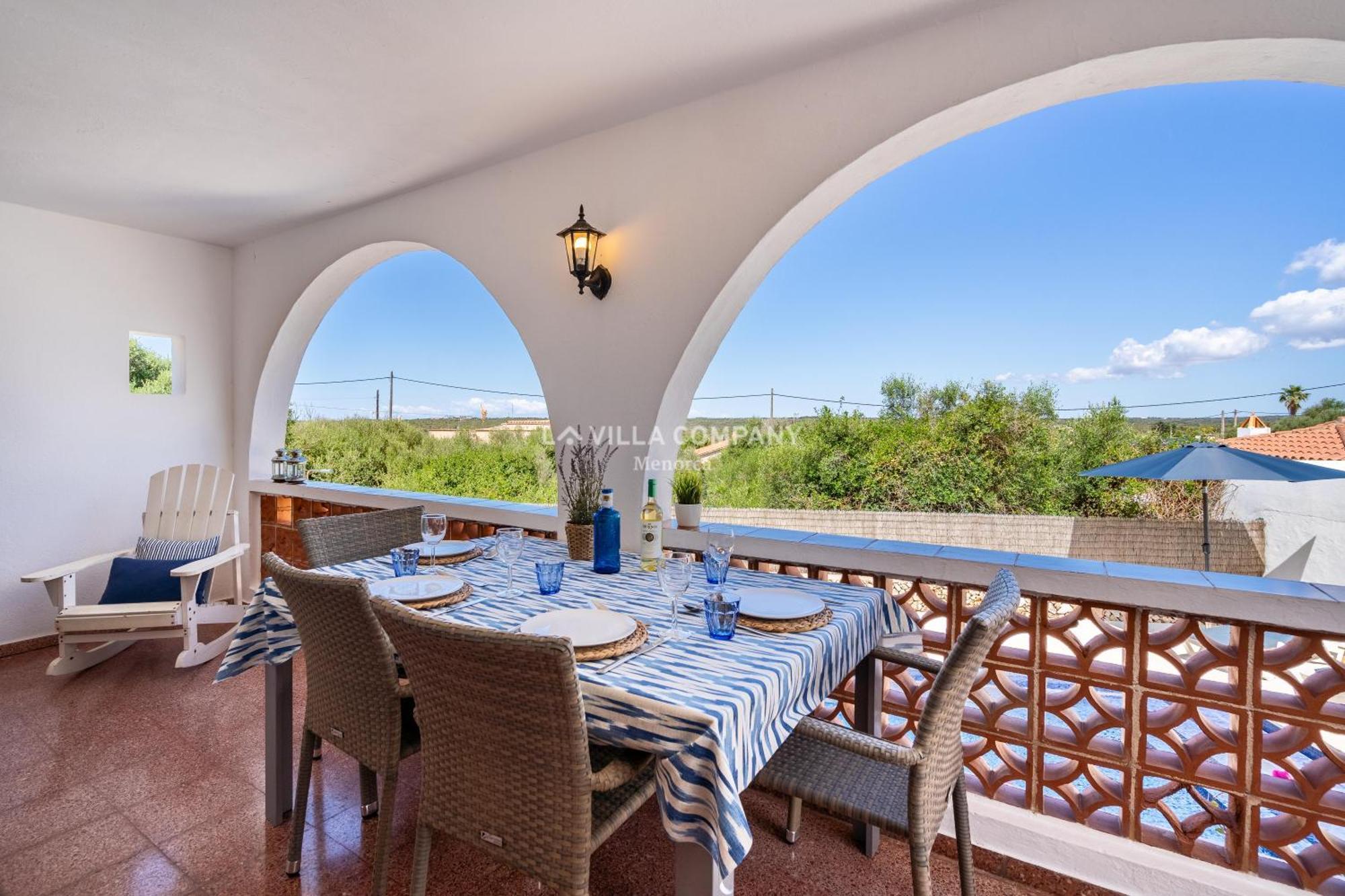 Villa Caterina Cala En Porter  Exteriér fotografie
