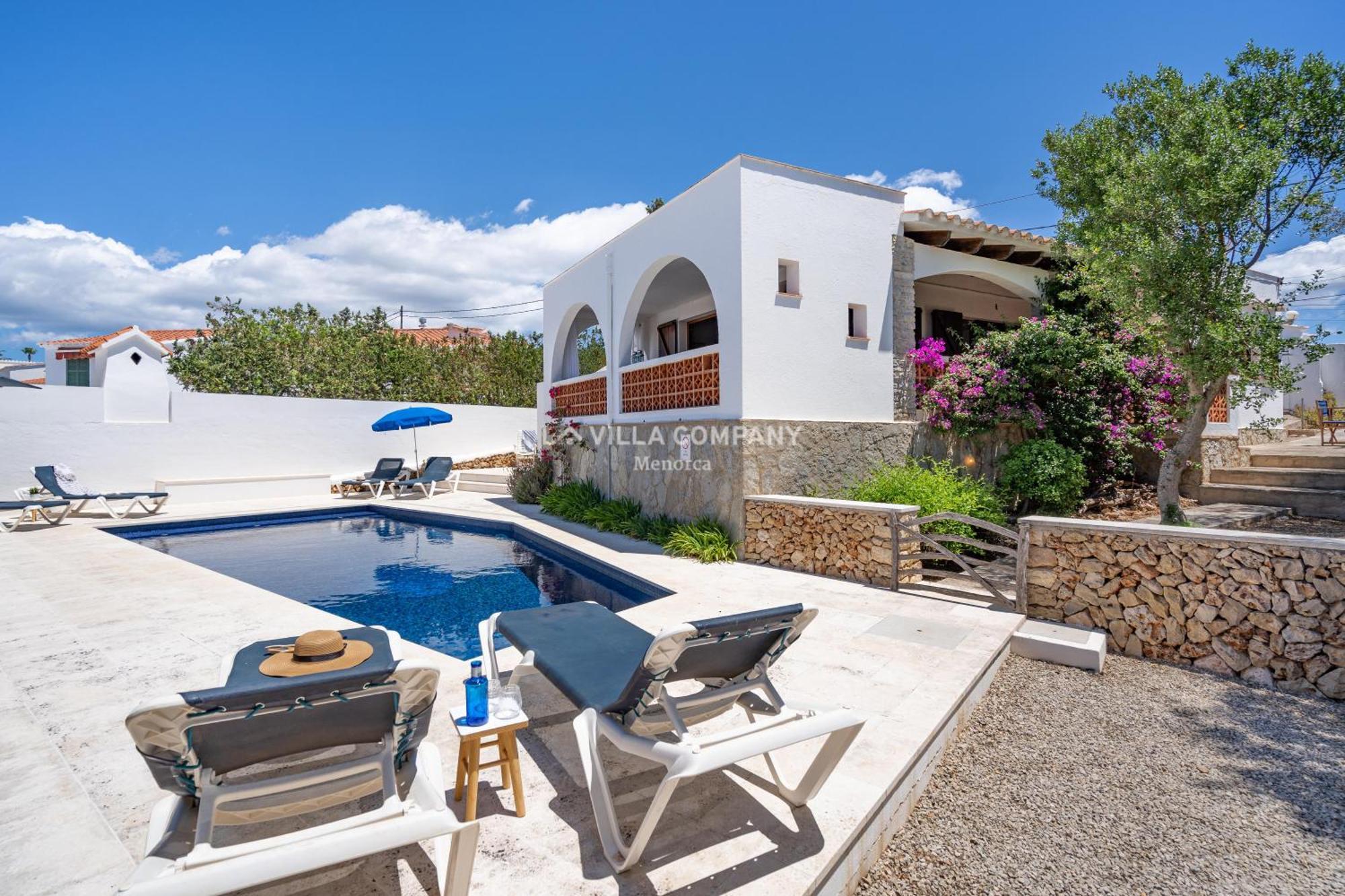 Villa Caterina Cala En Porter  Exteriér fotografie